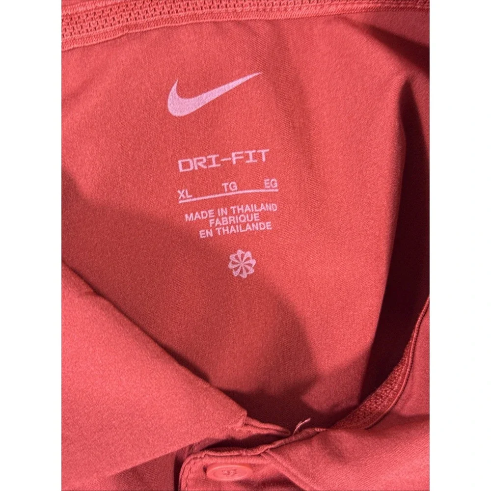 Nike Alabama Crimson Tide Polo Shirt‎ Mens Size Extra Large Red Performance